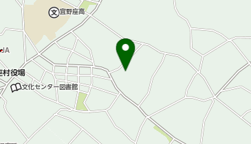 宜野座区公民館の地図画像