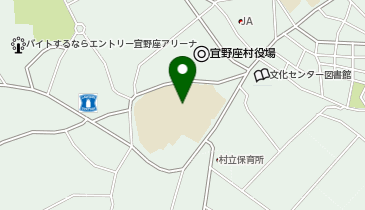 宜野座小学校の地図画像