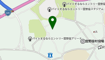 宜野座村中央公民館の地図画像