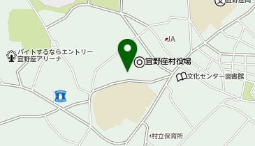 宜野座村ふれあい交流センターの地図画像