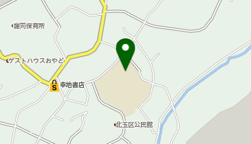 北玉小学校グラウンドの地図画像