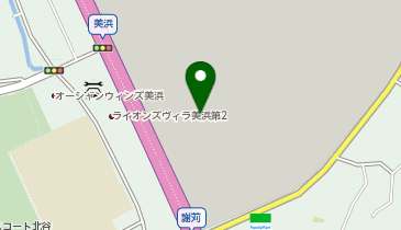 桑江中学校グラウンドの地図画像