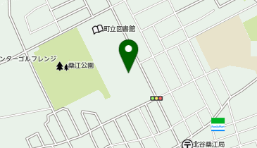 桑江総合運動場の地図画像