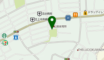 上勢頭南公園の地図画像