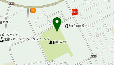 桑江公園の地図画像