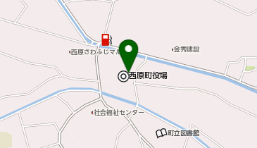 西原町町民交流センターの地図画像