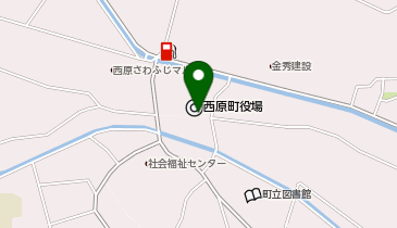西原町役場の地図画像