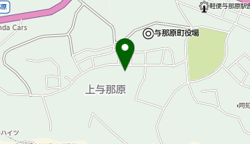 上与那原公民館の地図画像