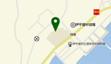 伊平屋中学校の地図画像