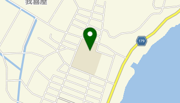 伊平屋小学校の地図画像