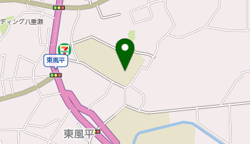 東風平小学校の地図画像