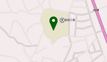 南部工業高等学校運動場の地図画像