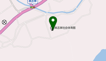 具志頭社会体育館の地図画像