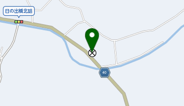 山県警察署吉坂駐在所の地図画像