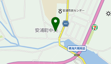 広警察署安浦駐在所の地図画像