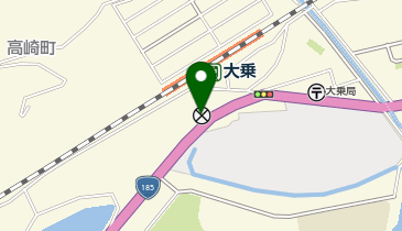 竹原警察署大乗駐在所の地図画像