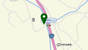 三次警察署布野駐在所の地図画像