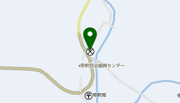 庄原警察署帝釈駐在所の地図画像