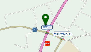 安芸高田警察署甲立駐在所の地図画像