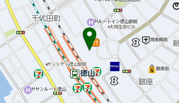 周南警察署徳山駅前交番の地図画像