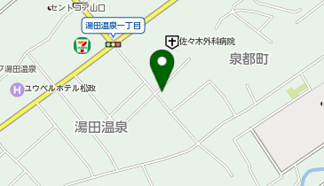 山口警察署湯田交番の地図画像