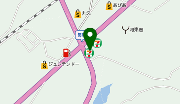 山口警察署阿東桜交番の地図画像