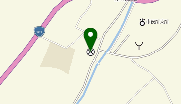 久慈警察署山形駐在所の地図画像