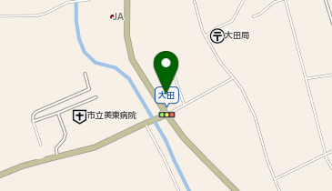 美祢警察署美東交番の地図画像