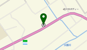 久慈警察署大川目駐在所の地図画像