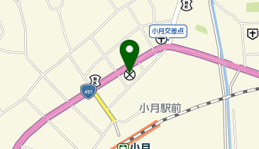 長府警察署小月交番の地図画像