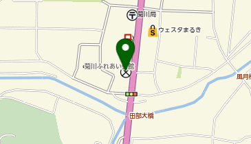 長府警察署菊川交番の地図画像