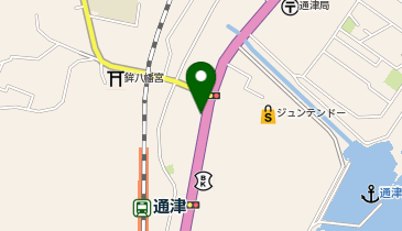 岩国警察署通津駐在所の地図画像