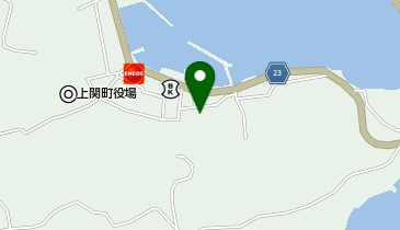 柳井警察署上関駐在所の地図画像