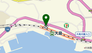 柳井警察署大畠駅前駐在所の地図画像