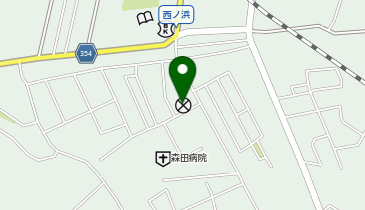 山陽小野田警察署西の浜駐在所の地図画像