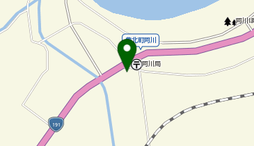 小串警察署阿川駐在所の地図画像