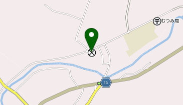 萩警察署吉部駐在所の地図画像