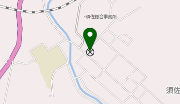 萩警察署須佐駐在所の地図画像