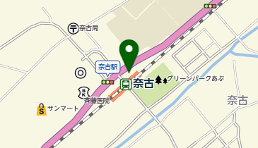 萩警察署奈古駐在所の地図画像