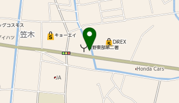 徳島板野警察署藍住町東交番の地図画像