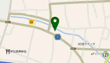 徳島板野警察署藍住町西交番の地図画像