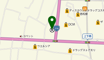 阿波吉野川警察署鴨島町交番の地図画像