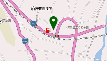 美馬警察署穴吹交番の地図画像