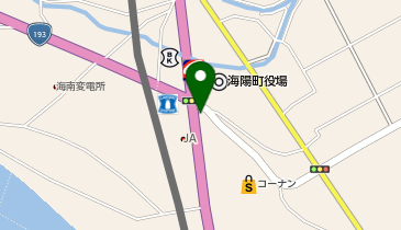 牟岐警察署大里交番の地図画像