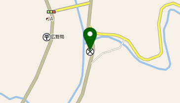 徳島名西警察署神山町広野駐在所の地図画像