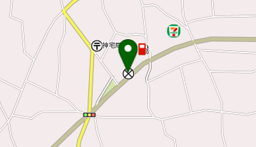 徳島板野警察署上板町神宅駐在所の地図画像