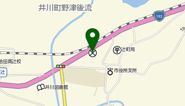 三好警察署井川町駐在所の地図画像