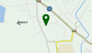 高松北警察署香西交番の地図画像
