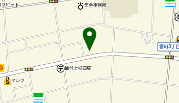 仙台北警察署宮町交番の地図画像