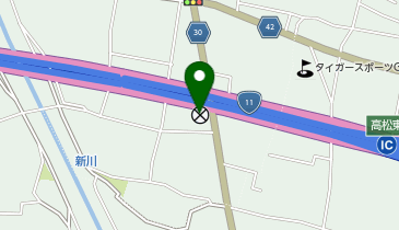 高松東警察署前田駐在所の地図画像